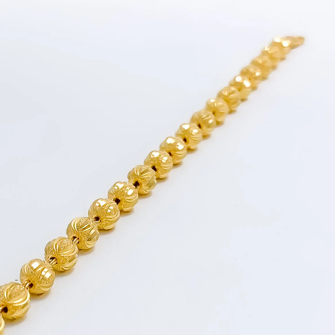 Alternating Sand Finish Bracelet