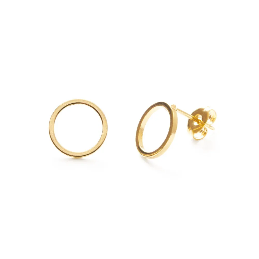 Amano Studio | Small Gold Circle Studs