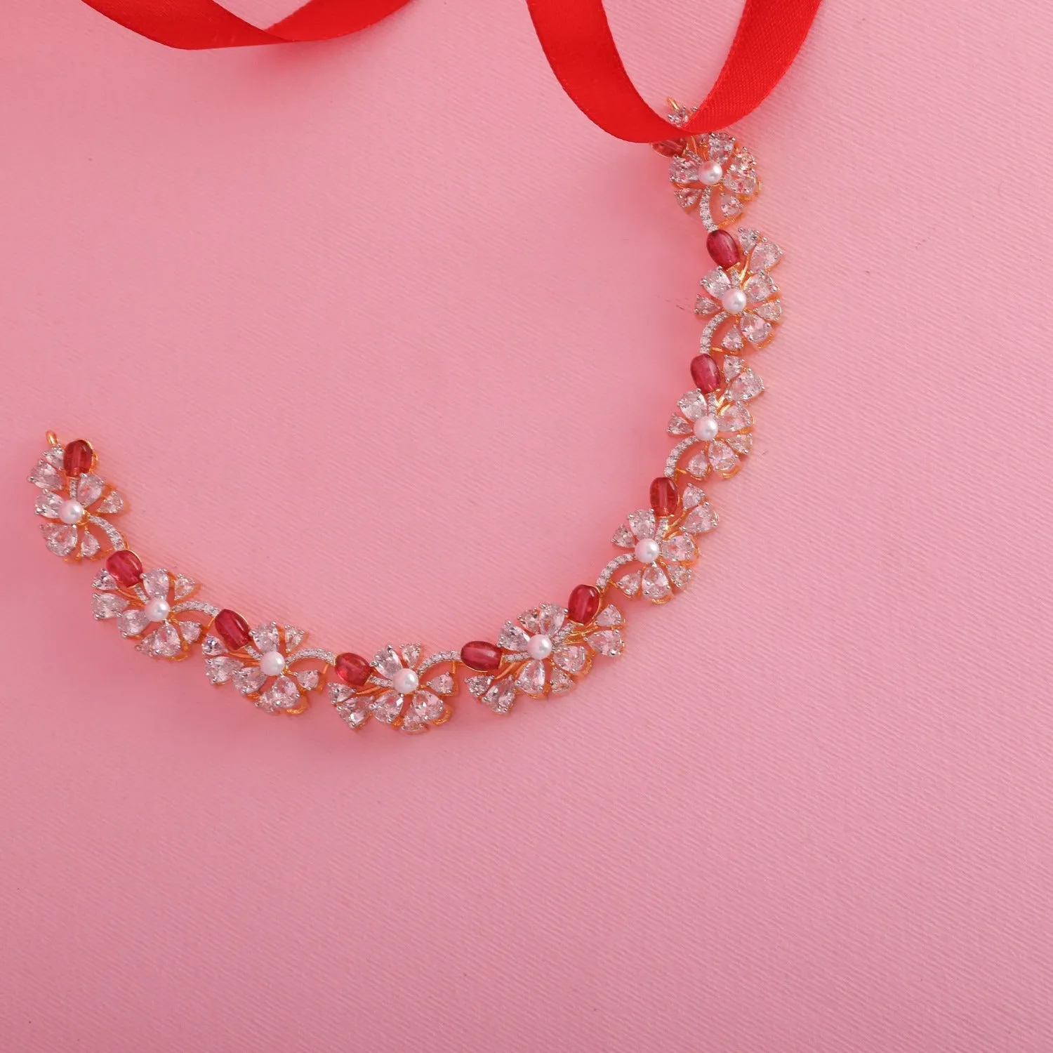 Bloom Statement CZ Necklace