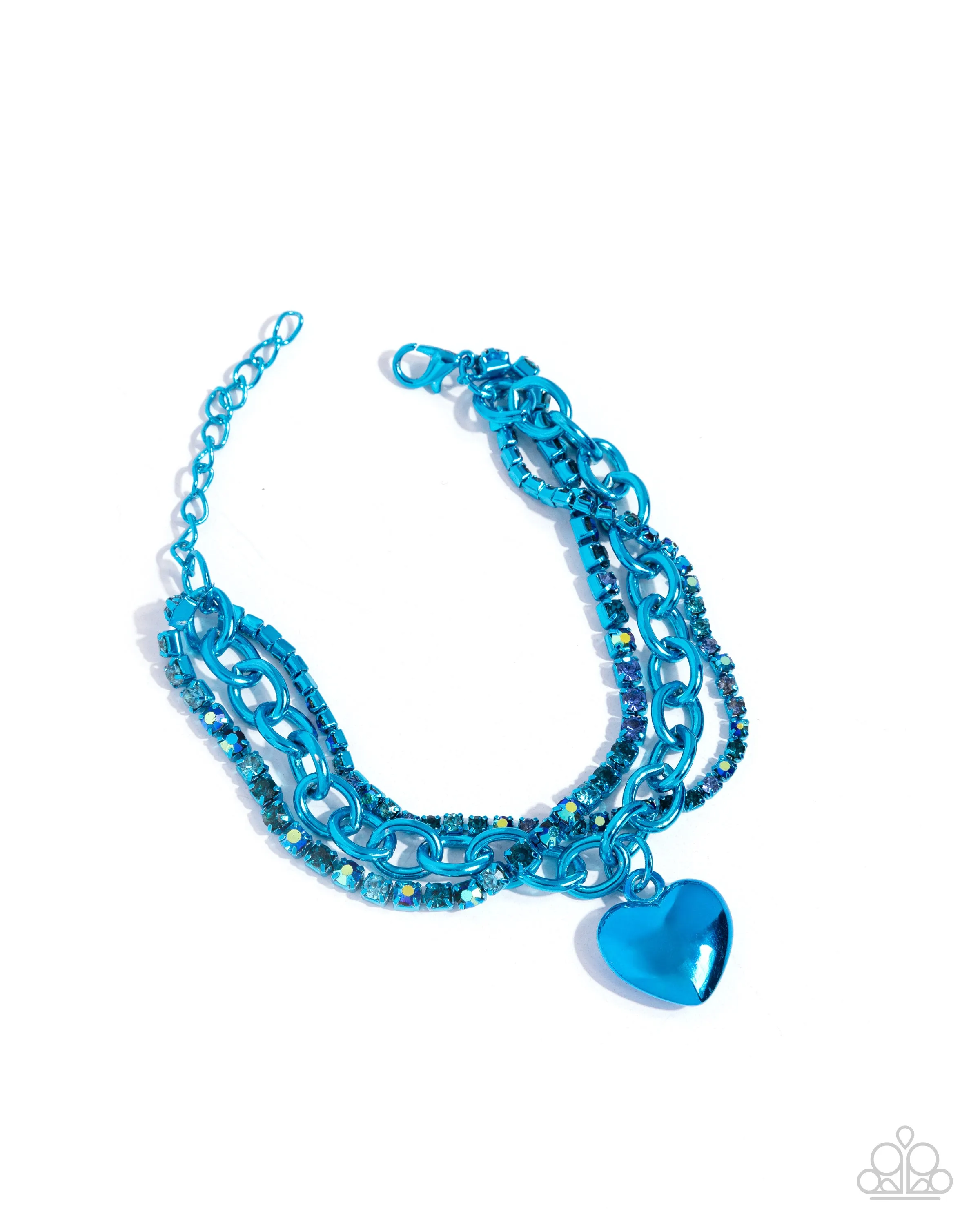 Bracelets Affectionate Accent - Blue V204