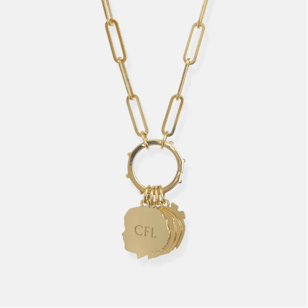 Build Your Own 14K Gold Heirloom Charm Necklace