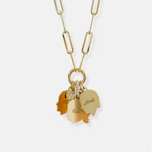 Build Your Own 14K Gold Heirloom Charm Necklace