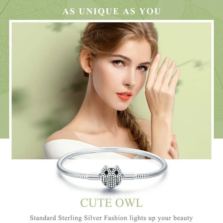 Bunny, Chipmunk, Raccoon & Owl Charms for Pandora Style Bracelets Sterling Silver