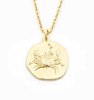 Cancer Zodiac Necklace