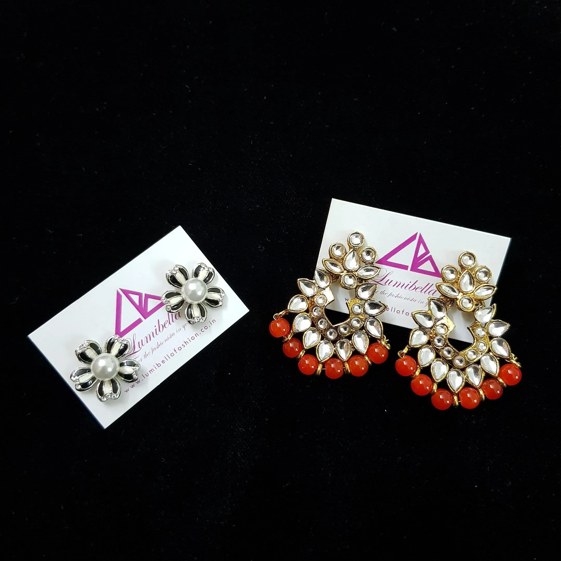 Combo 3 - Designer and Silver Style Earrings