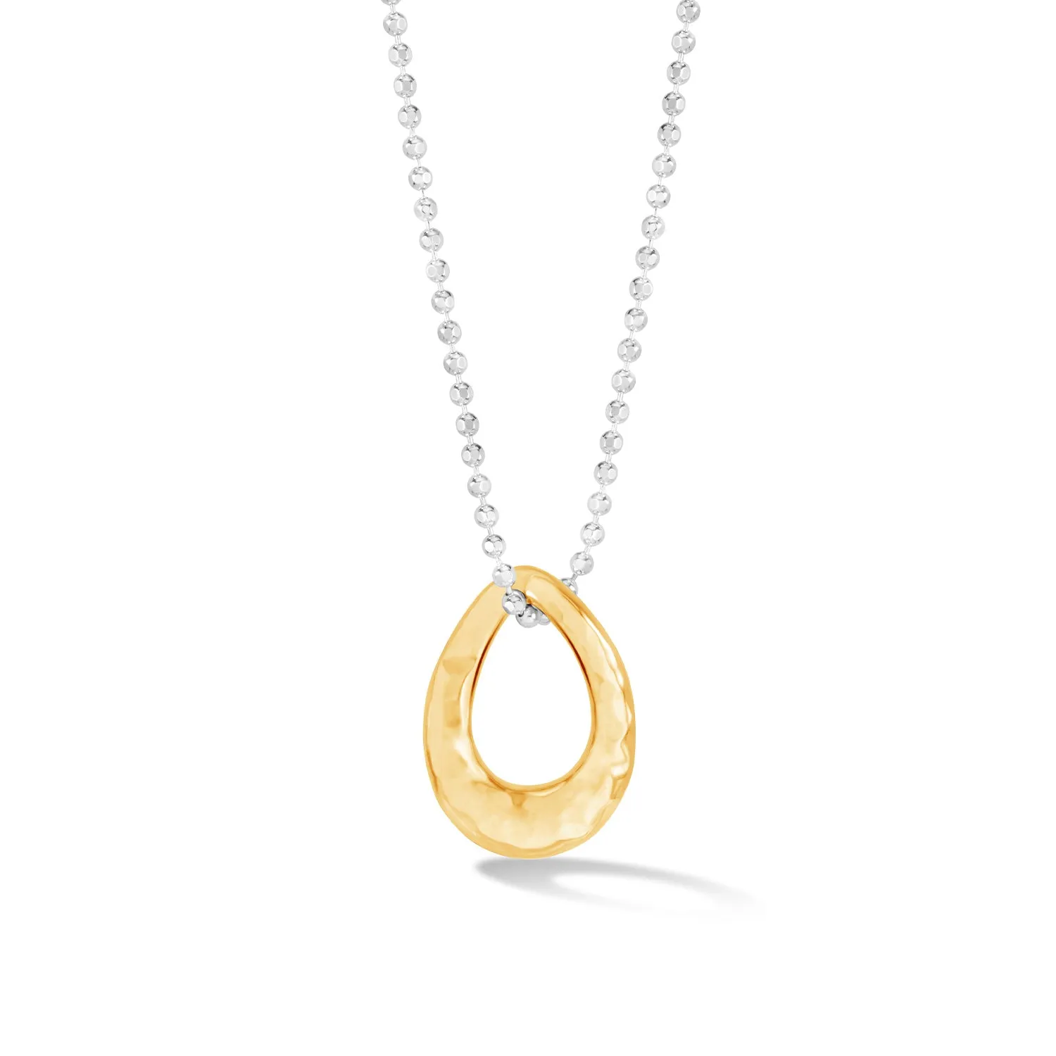 Entwined Small Oval Pendant