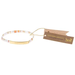 Good Karma Miyuki Bracelet | Pure Magic - Neutral/Gold