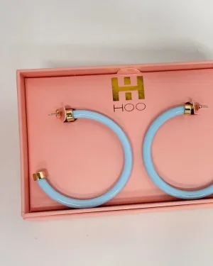 Hoop Earrings in Turquoise | Turquoise