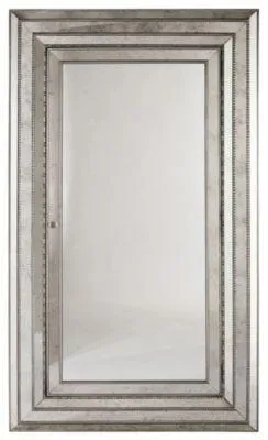 Melange Glamour Floor Mirror with Jewelry Armoire Storage