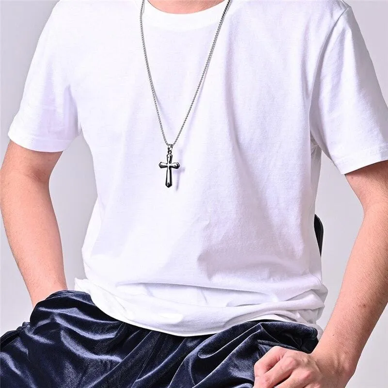 Men's Christian Necklace <br> Layer