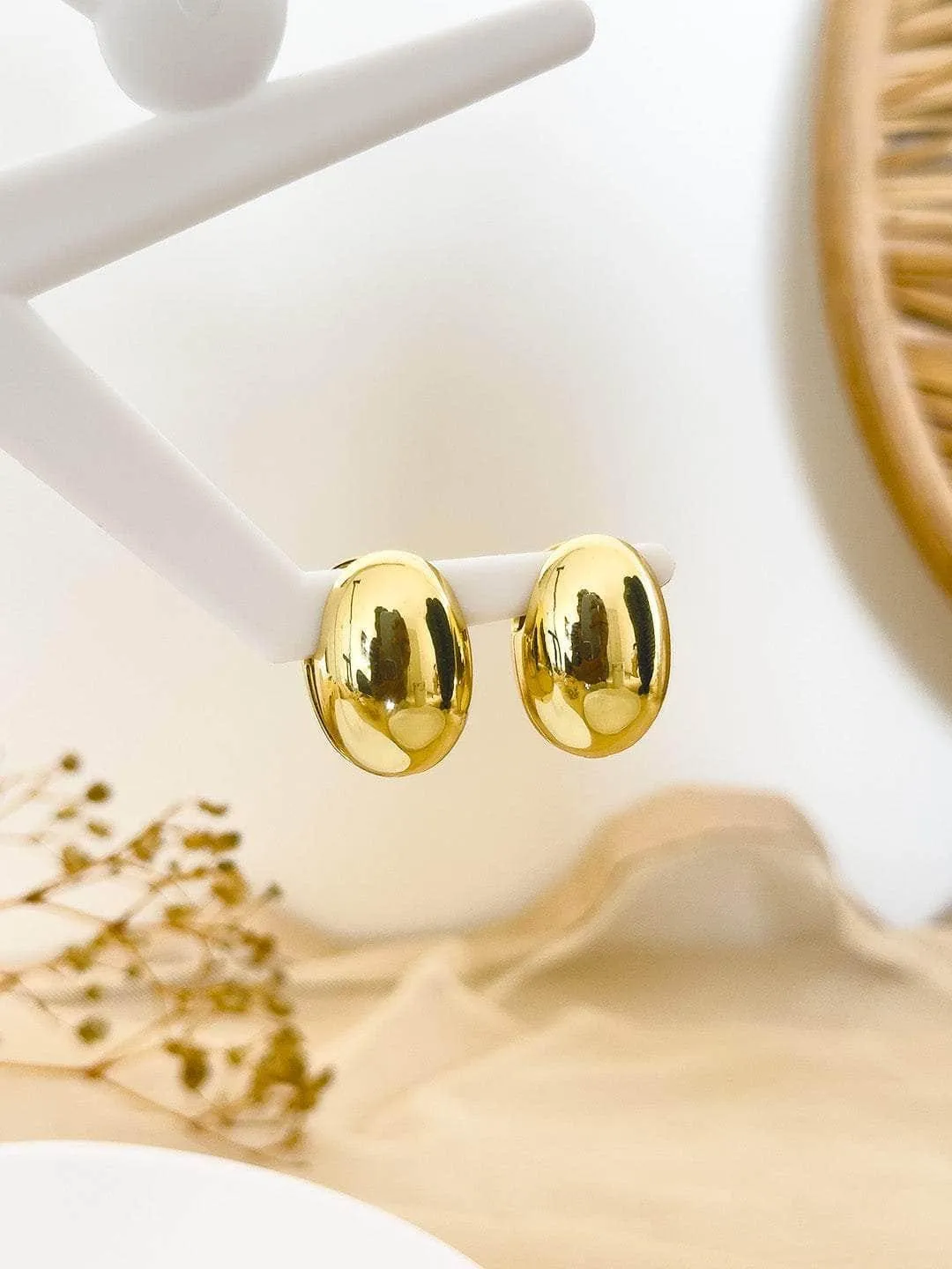 Minimalist Punk Golden Studs