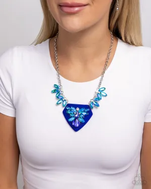 Necklaces Scintillating Shield - Blue