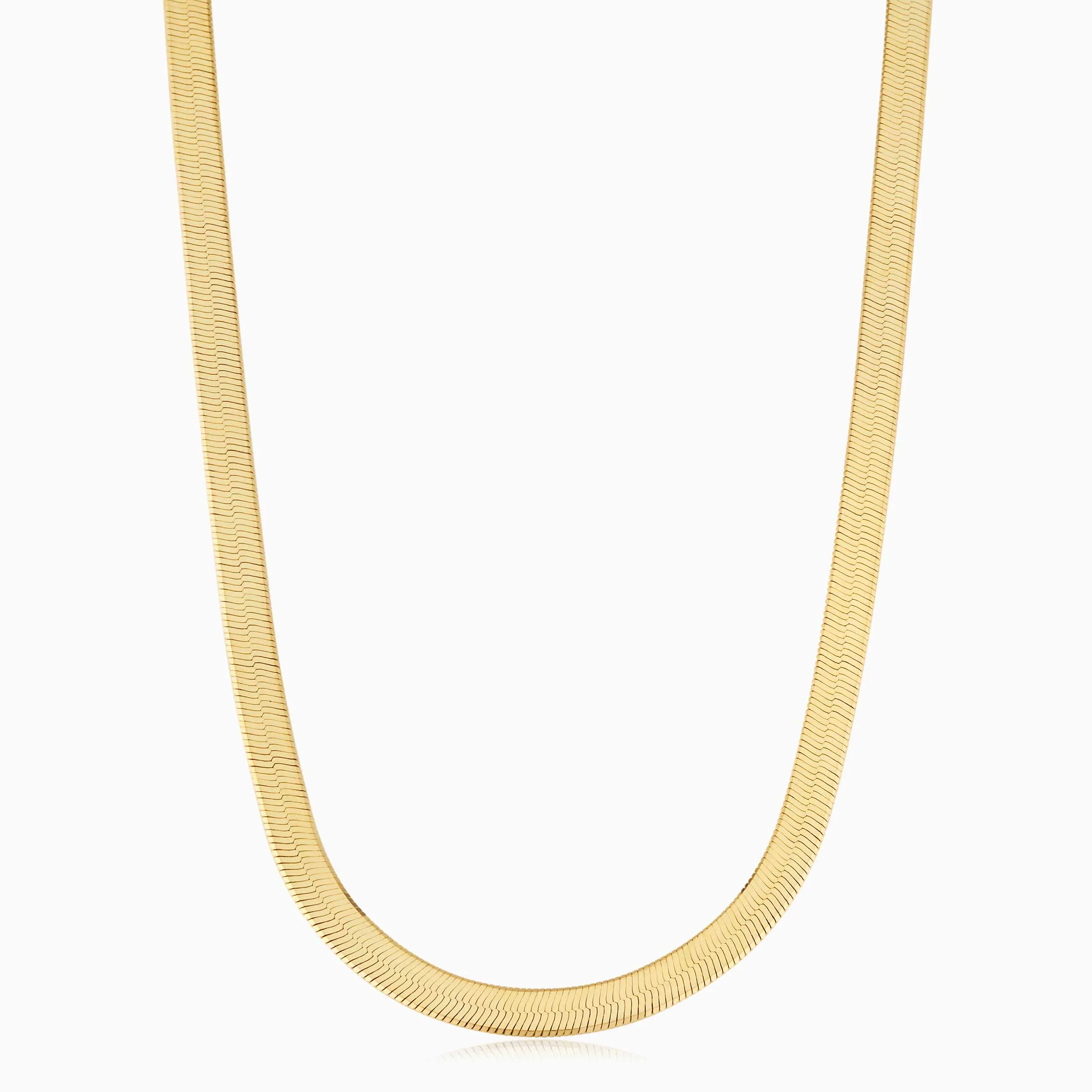 Park Avenue Statement Herringbone Necklace