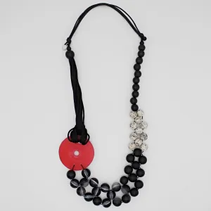 Red Bold Belinda Necklace