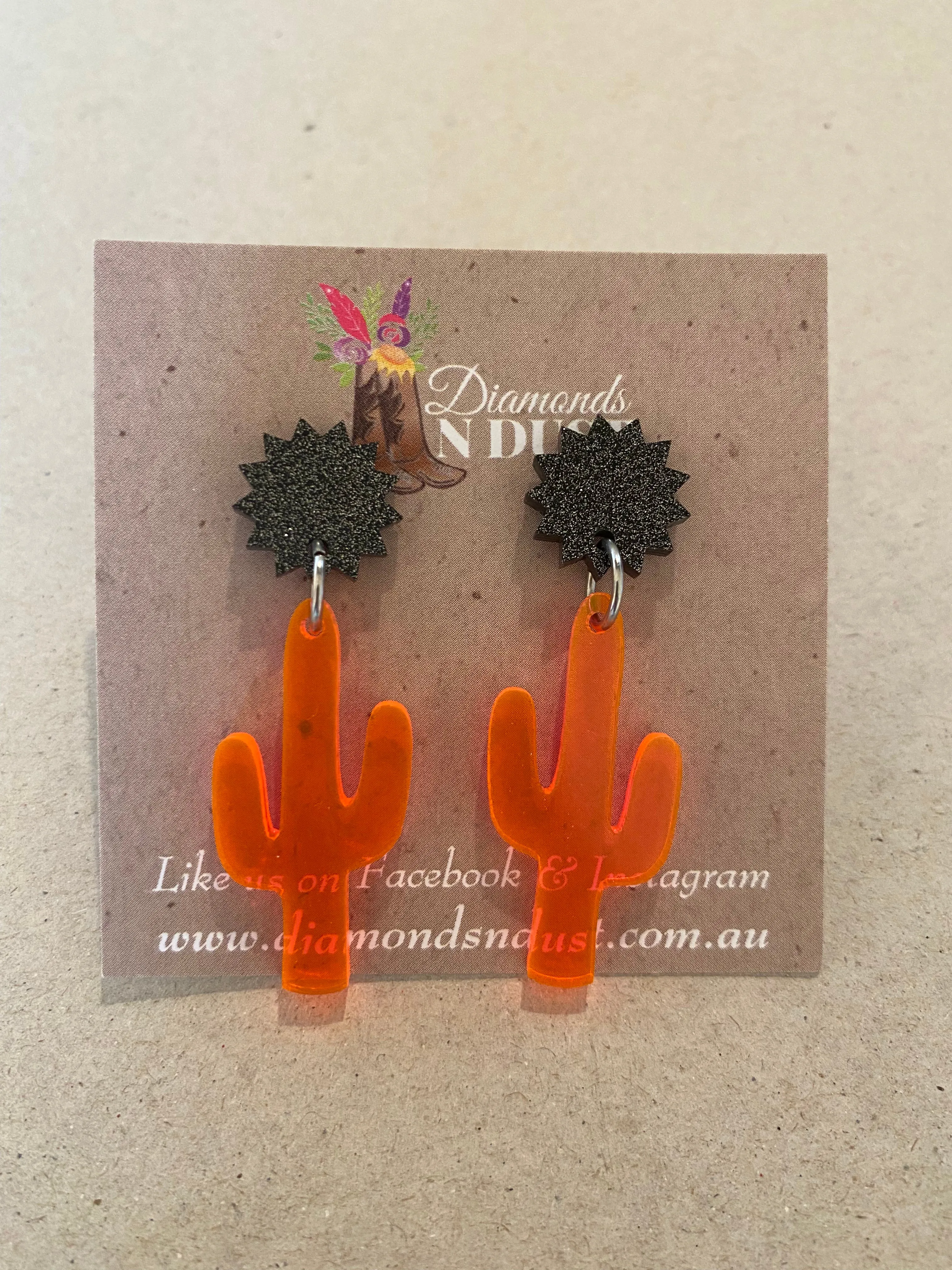 Small Cactus Dangles