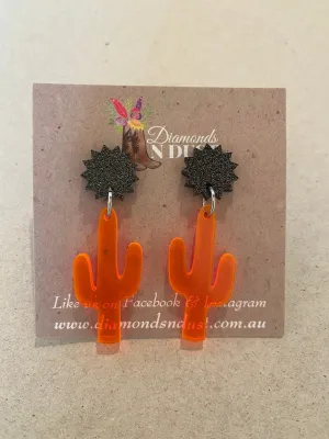 Small Cactus Dangles