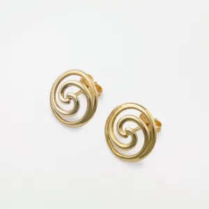 Spiral Stud Earrings