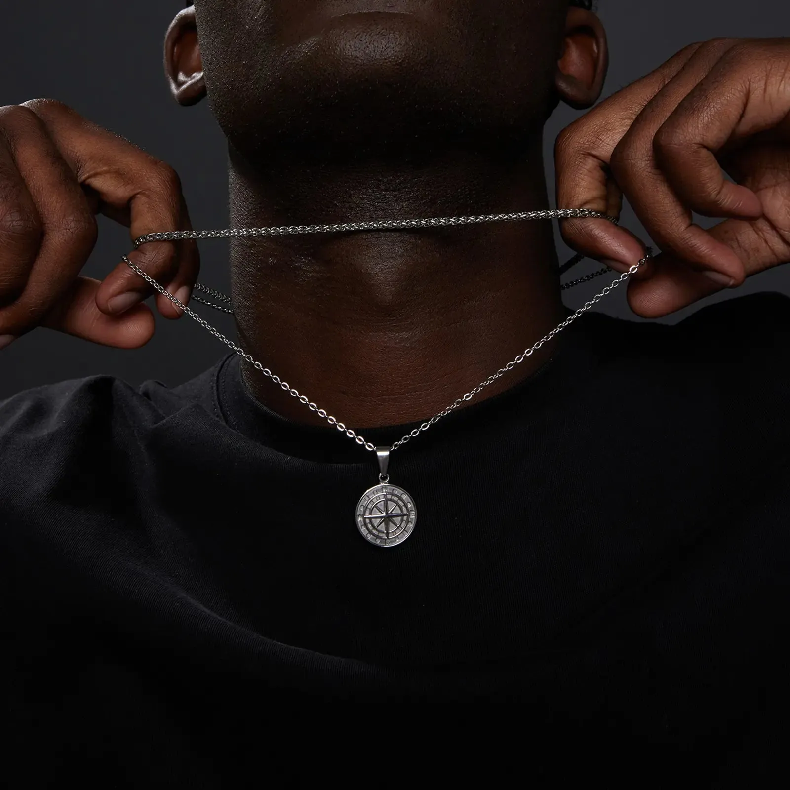 Unique Combination Layered Necklaces for Men