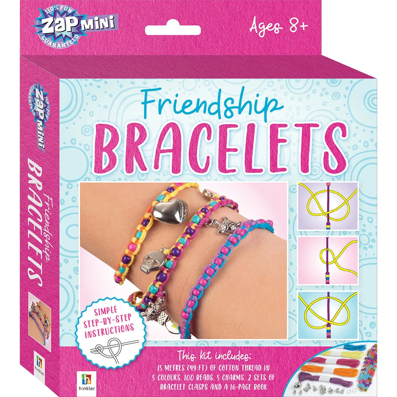 Zap Mini Friendship Bracelets